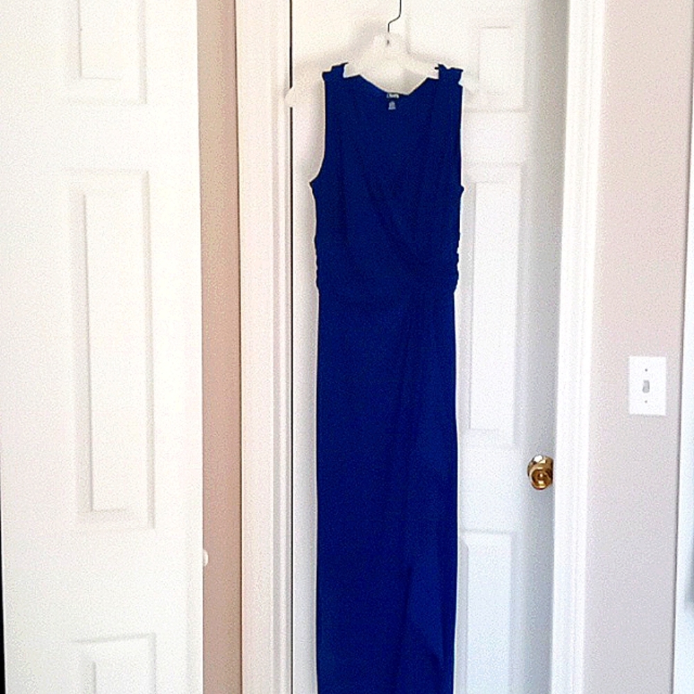 Chaps formal long length dress.